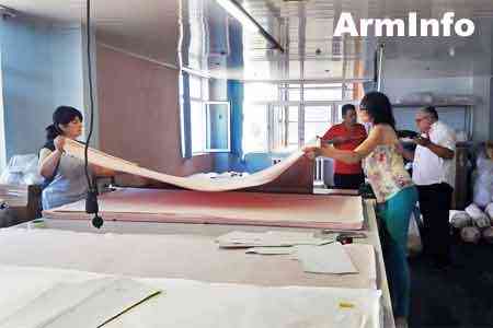 Легпром Армении представлен на выставке BEE-TOGETHER в Москве