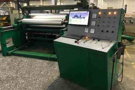 Модернизированная машина резки на заводе АРМЕНАЛ  работает без брака