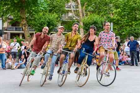 «Բանդ ա Տիղեքս». ֆրանսիական հեծանվային շոու ծրագիր՝ Հայաստանում