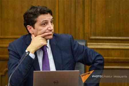 Министр финансов Армении рассказал представителям Credit Agricole CIB о макроэкономической ситуации в Армении