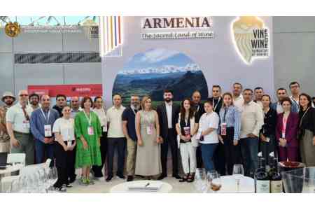 Армянские виноделы впервые приняли участие в международной выставке Vinexpo New-York 2024