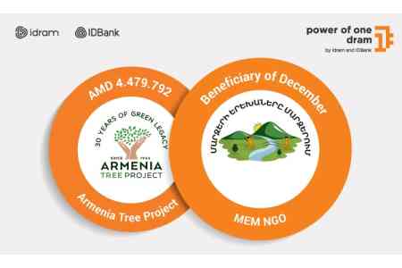 4 479. 792 драма на Armenia Tree Project. Следующий бенефициар – НПО Дети регионов в регионах