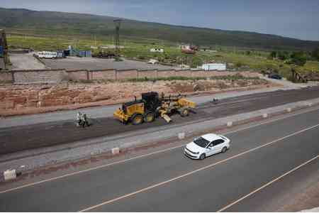 Сдан в эксплуатацию 8-километровый участок дороги Аштарак-Гюмри транспортного коридора "Север-Юг"