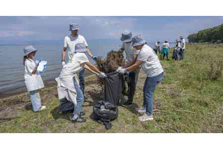 Սևանա լիճն ազատվում է պլաստիկից․ հավաքված թափոնները կվերամշակվեն 