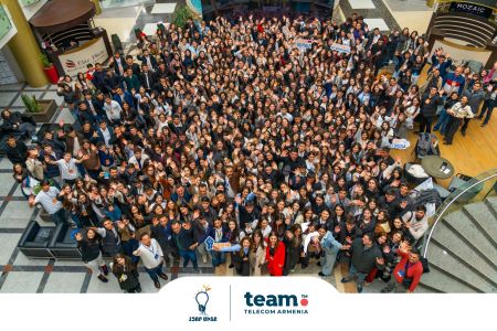 About 700 young participants in one place: Team supports 