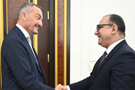 В правительстве обсудили вопросы повышения качества водоснабжения в Армении с руководством Veolia