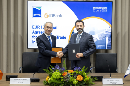 BSTDB-ն և IDBank-ը ստորագրել են 10 միլիոն եվրոյի ֆինանսավորման փաթեթ՝ Հայաստանում ՓՄՁ-ներին և առևտրին աջակցելու նպատակով